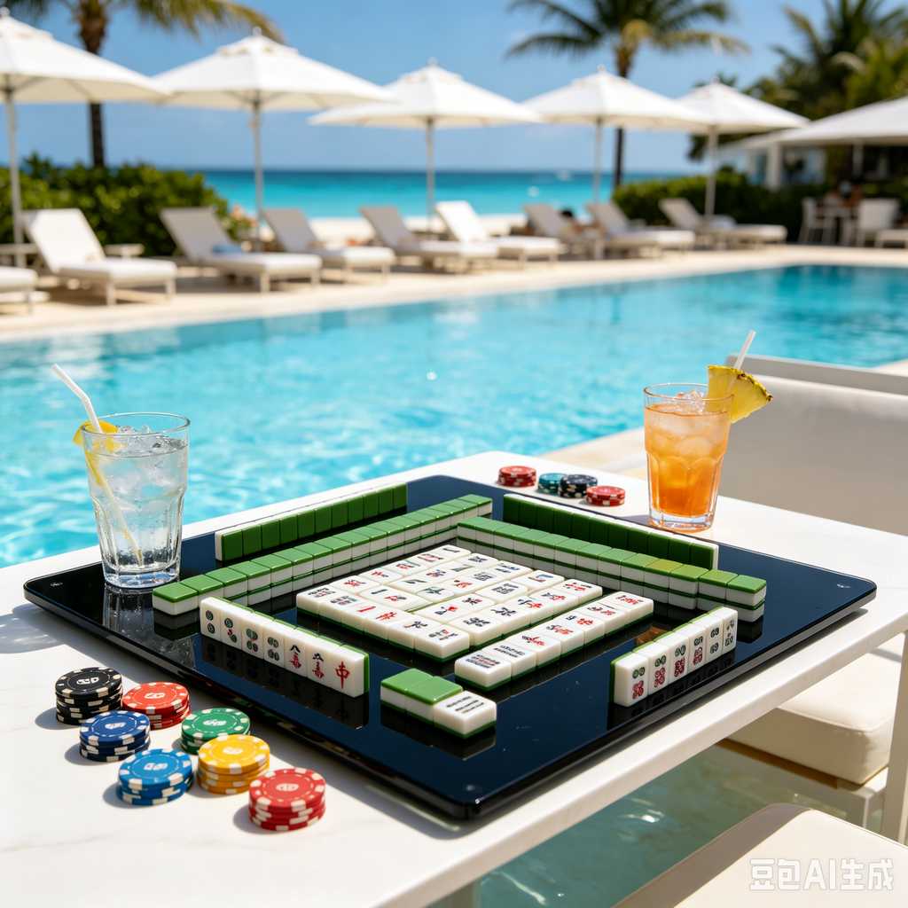 oil painting mahjong set