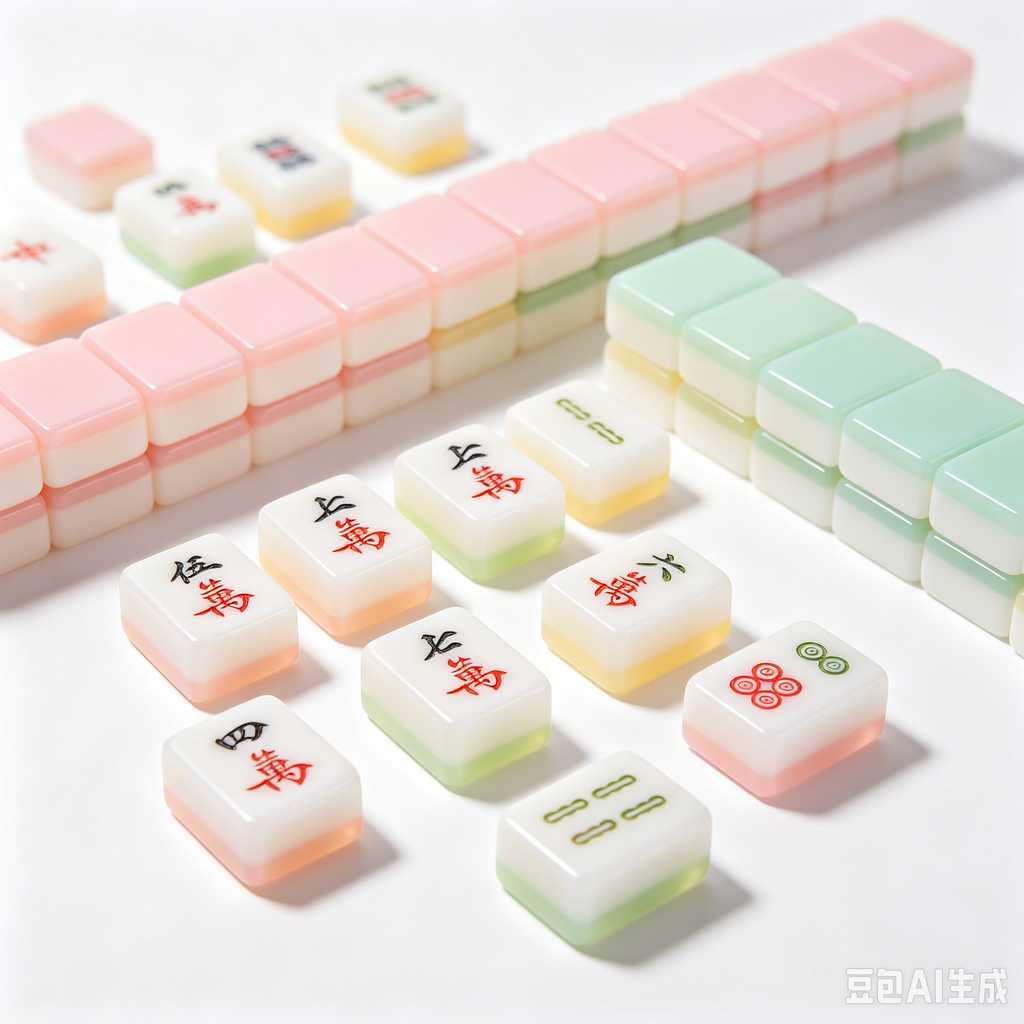 matte texture mahjong set