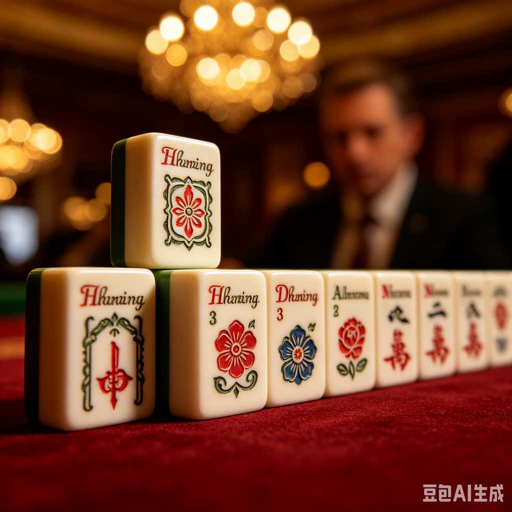 uniform color mahjong set print